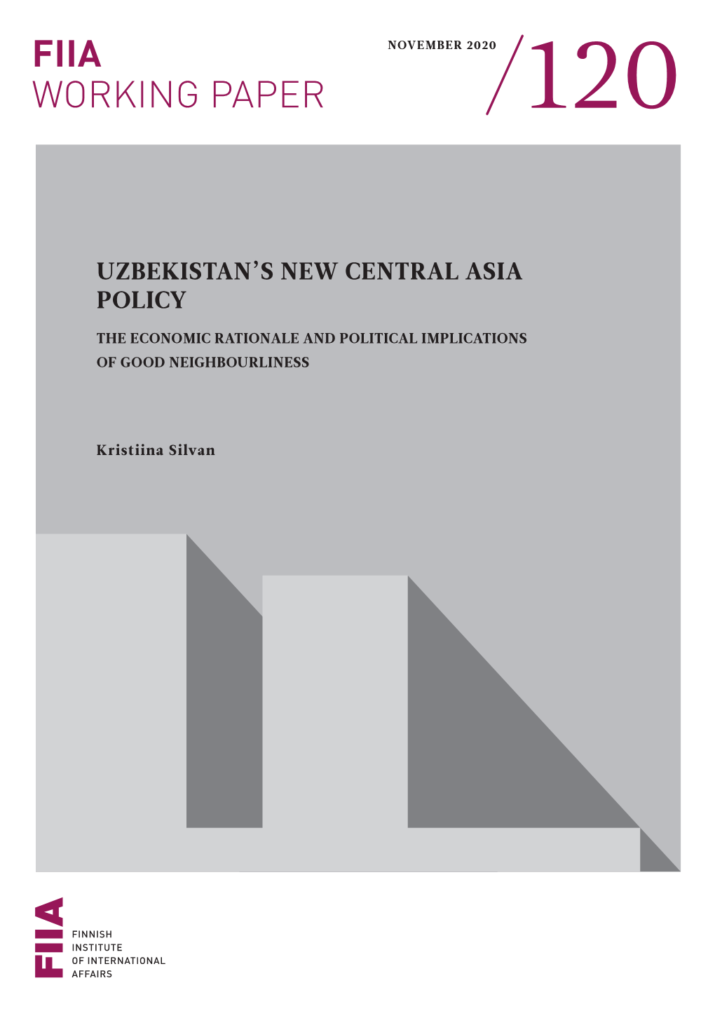 Uzbekistan's New Central Asia Policy