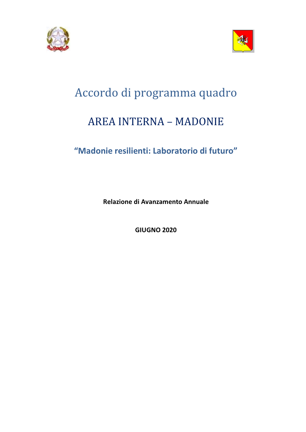 Relazione Di Avanzamento Annuale