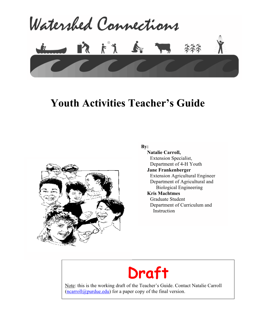 Youth Activities Teacher's Guide