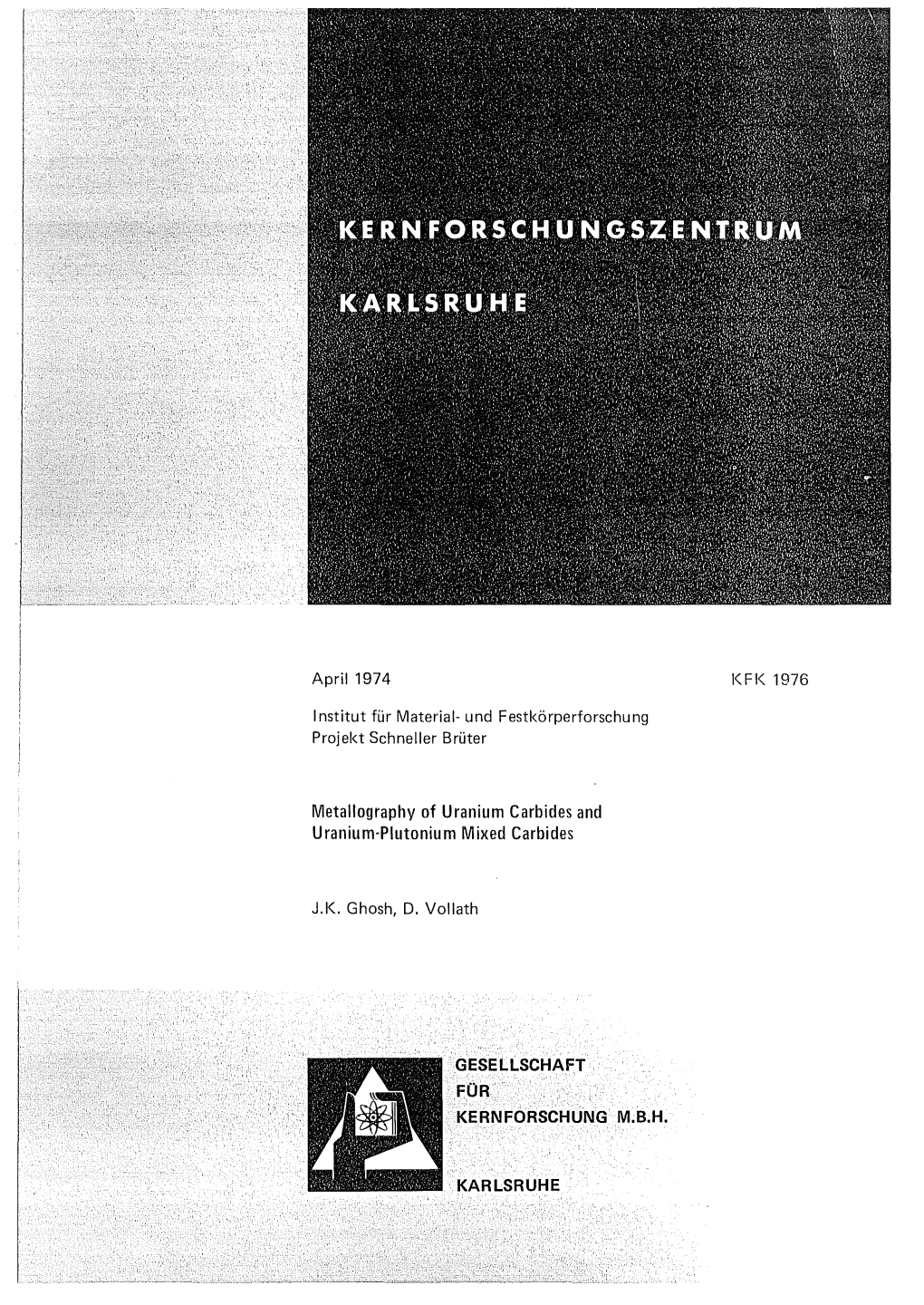 Metallography of Uranium Carbides and Uranium-Plutonium Mixed Carbides