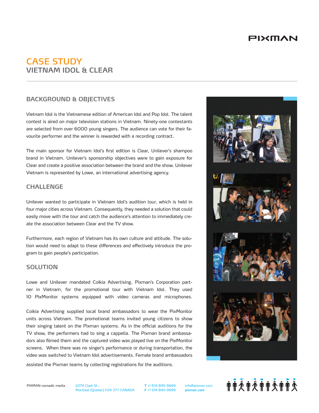 Case Study Vietnam Idol & Clear