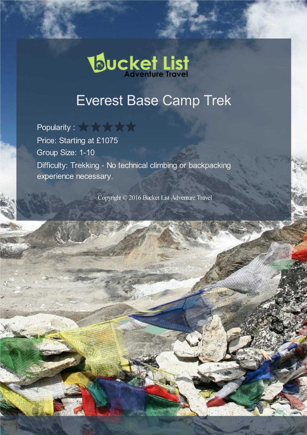 Everest Base Camp Trek