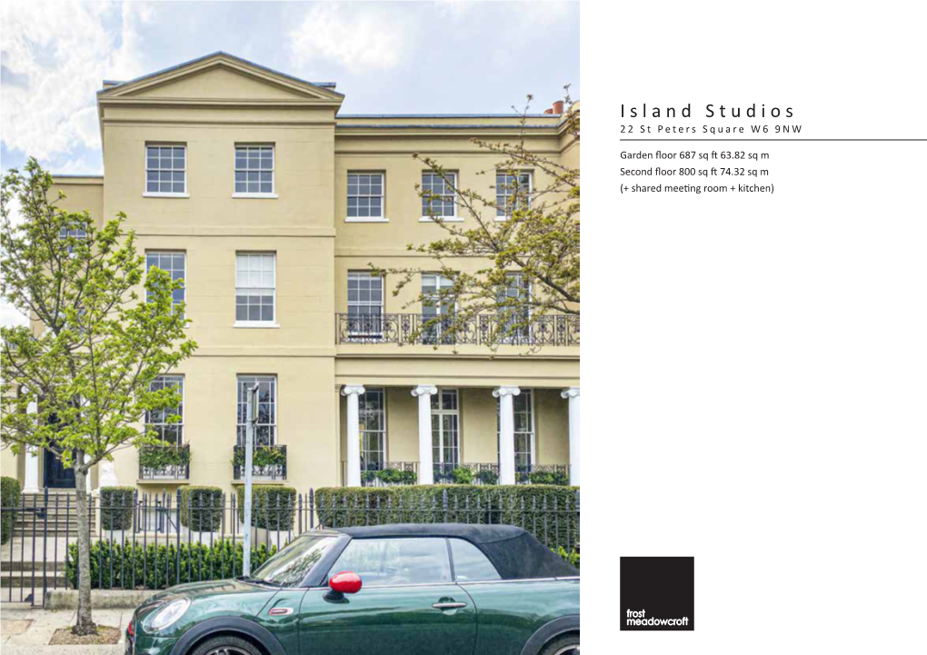 Island Studios 22 St Peters Square W6 9NW