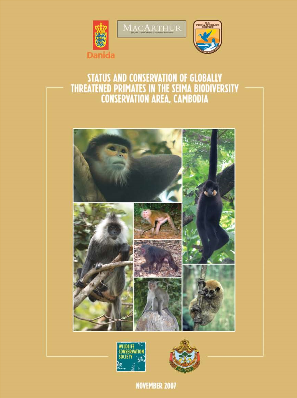 Monitoring of Globally Threatened Primates in the Seima Biodiversity