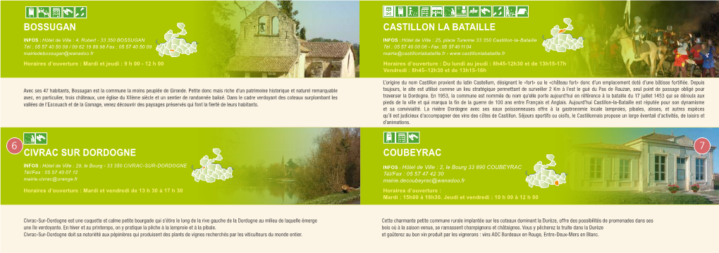 Civrac Sur Dordogne Bossugan Castillon La