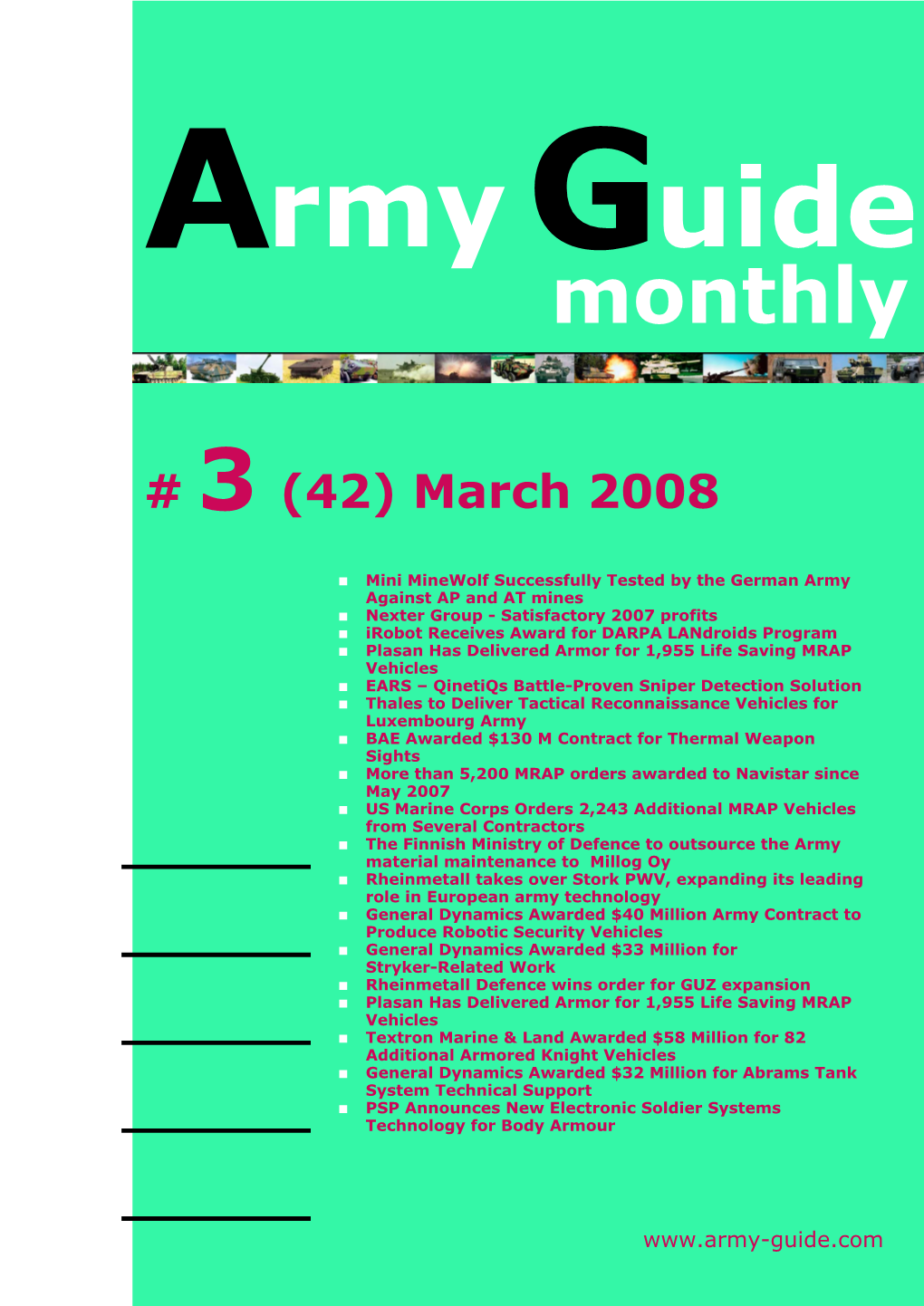 Army Guide Monthly • Issue #3