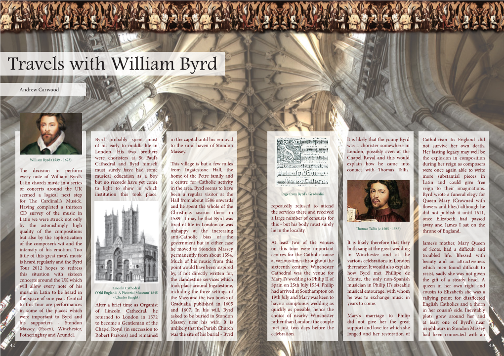 Travels with William Byrd