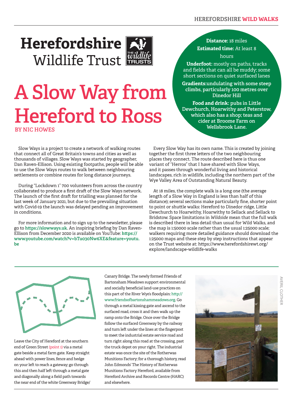 A Slow Way from Hereford to Ross