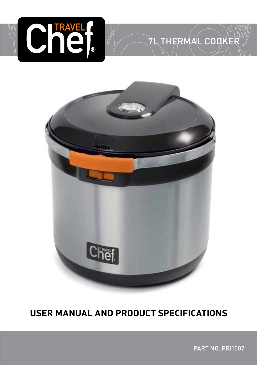 7L Thermal Cooker User Manual and Product