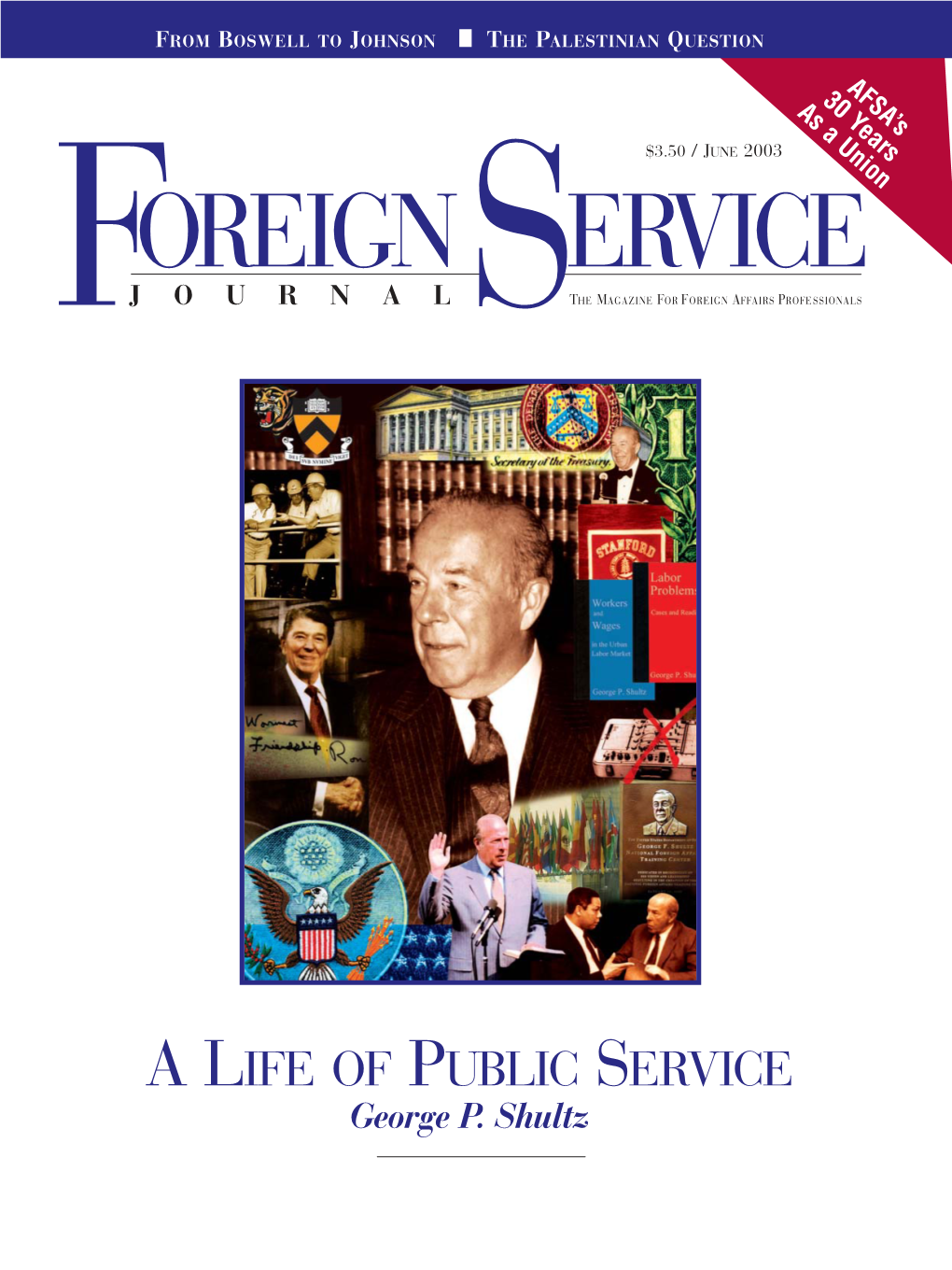 The Foreign Service Journal, June 2003