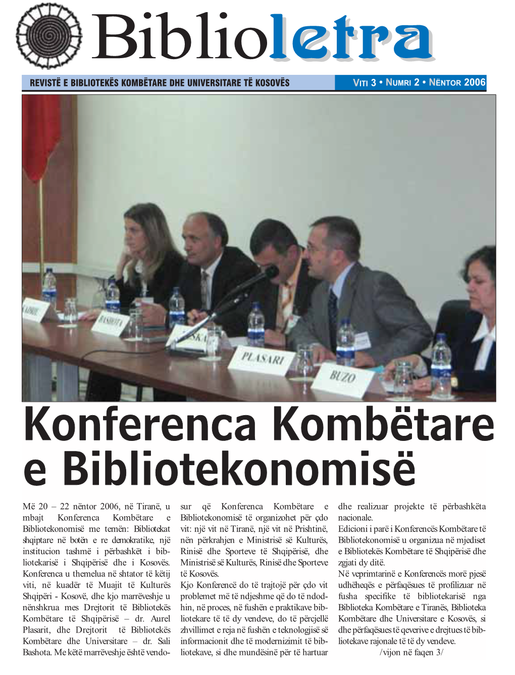 Konferenca Kombëtare E Bibliotekonomisë