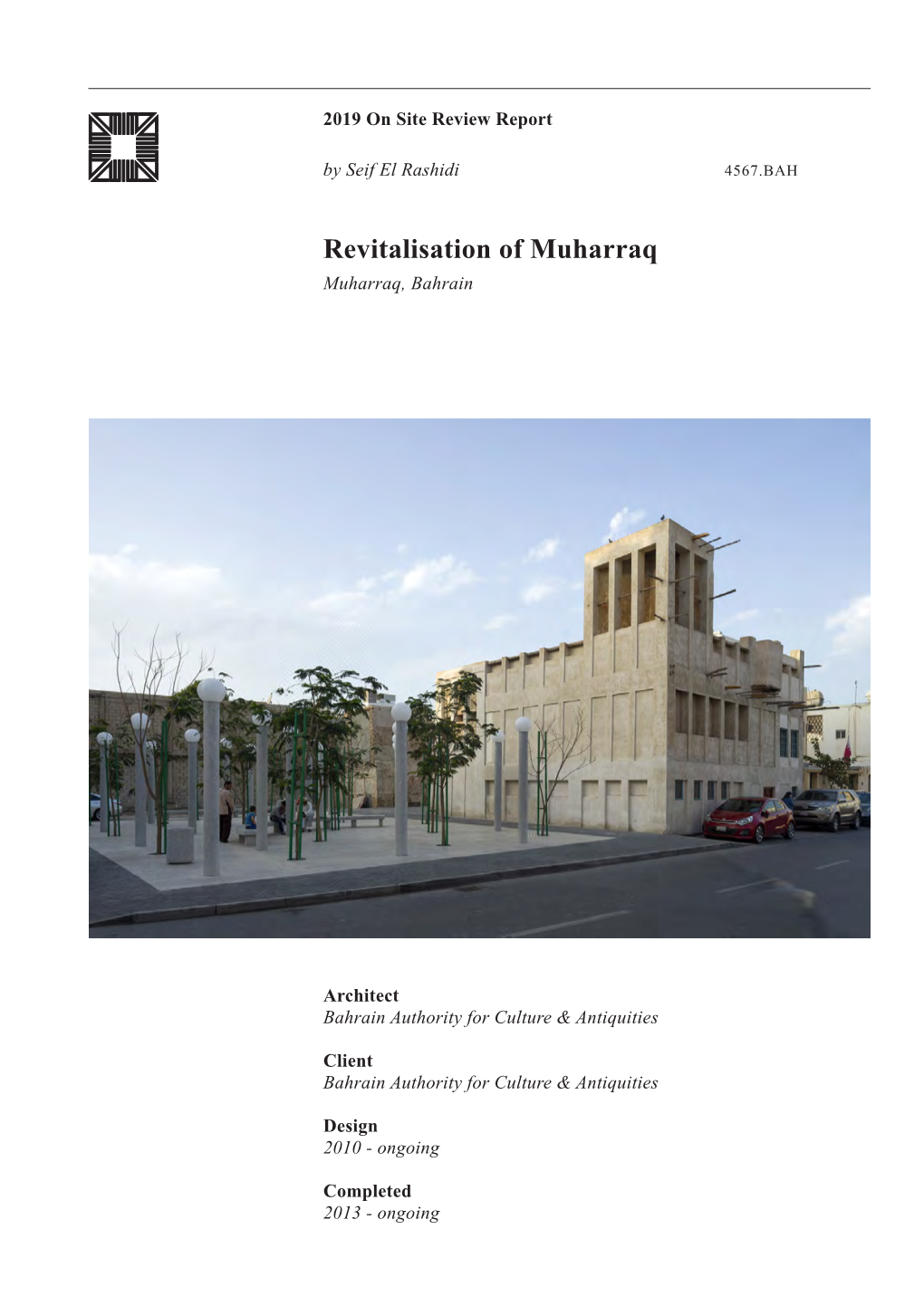 Revitalisation of Muharraq Muharraq, Bahrain