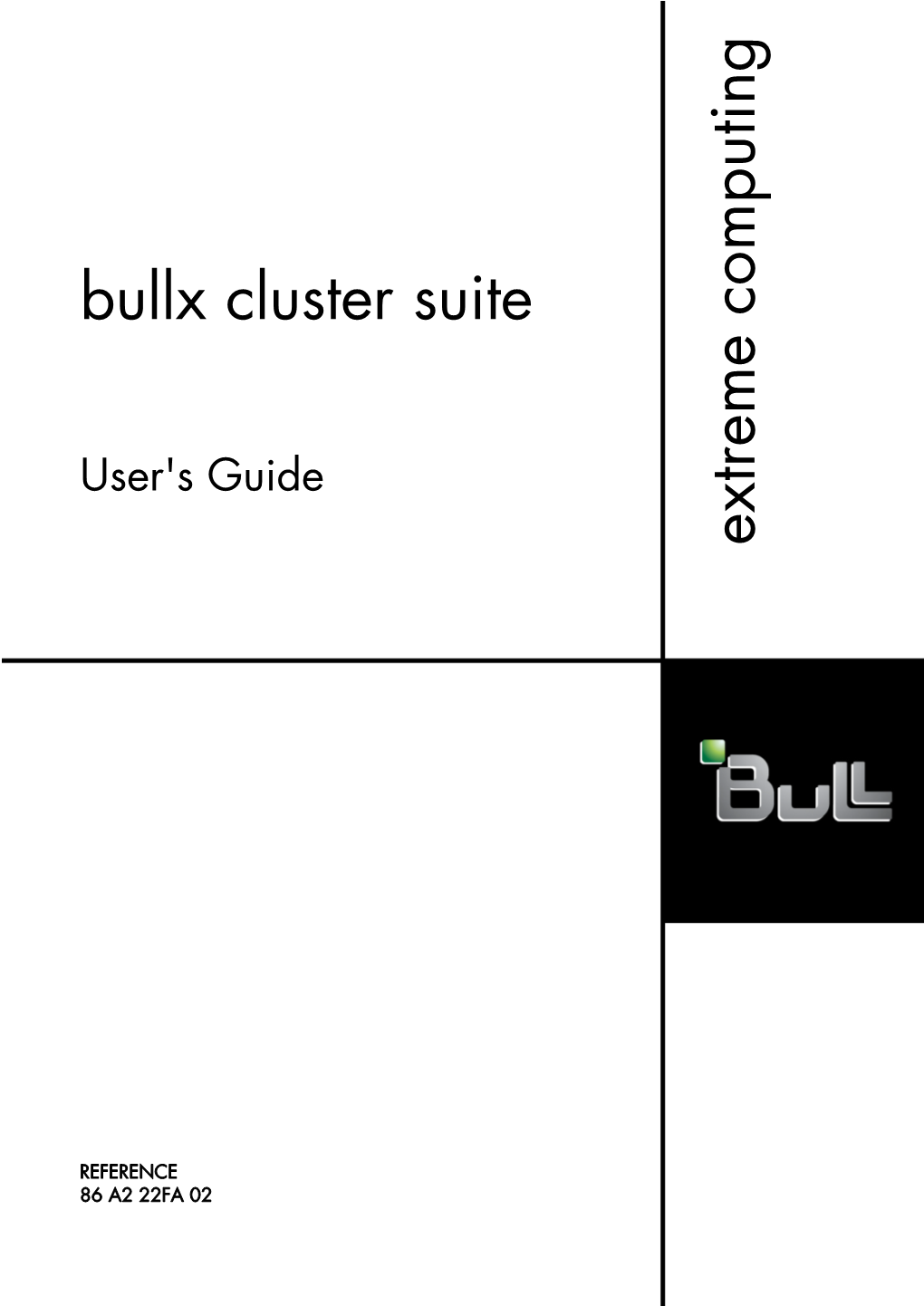 Bullx Cluster Suite User's Guide