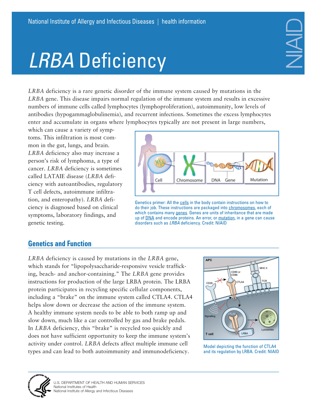 LRBA Deficiency NIAID