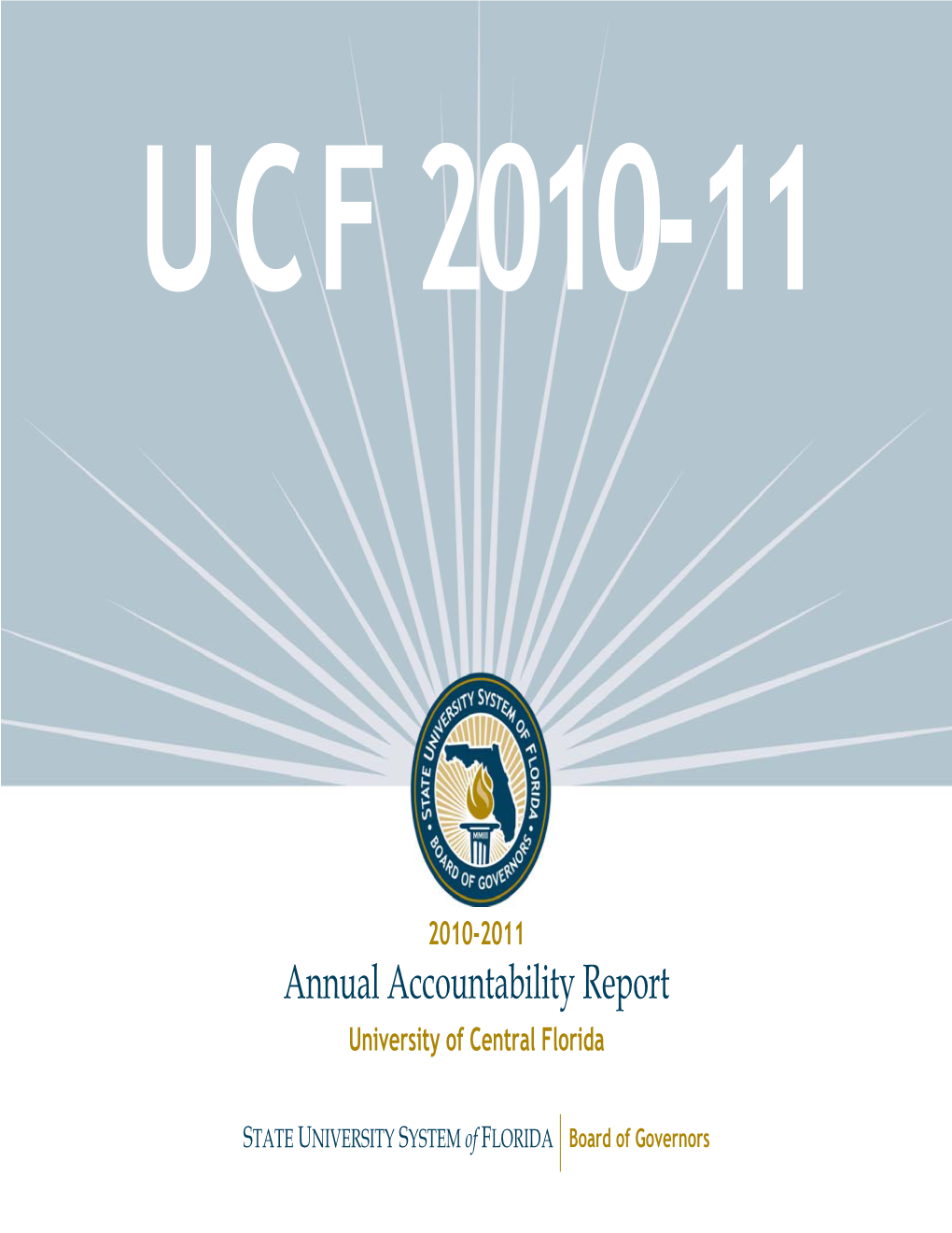 Annual Accountability Report University of Central Florida