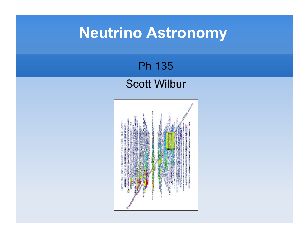 Neutrino Astronomy