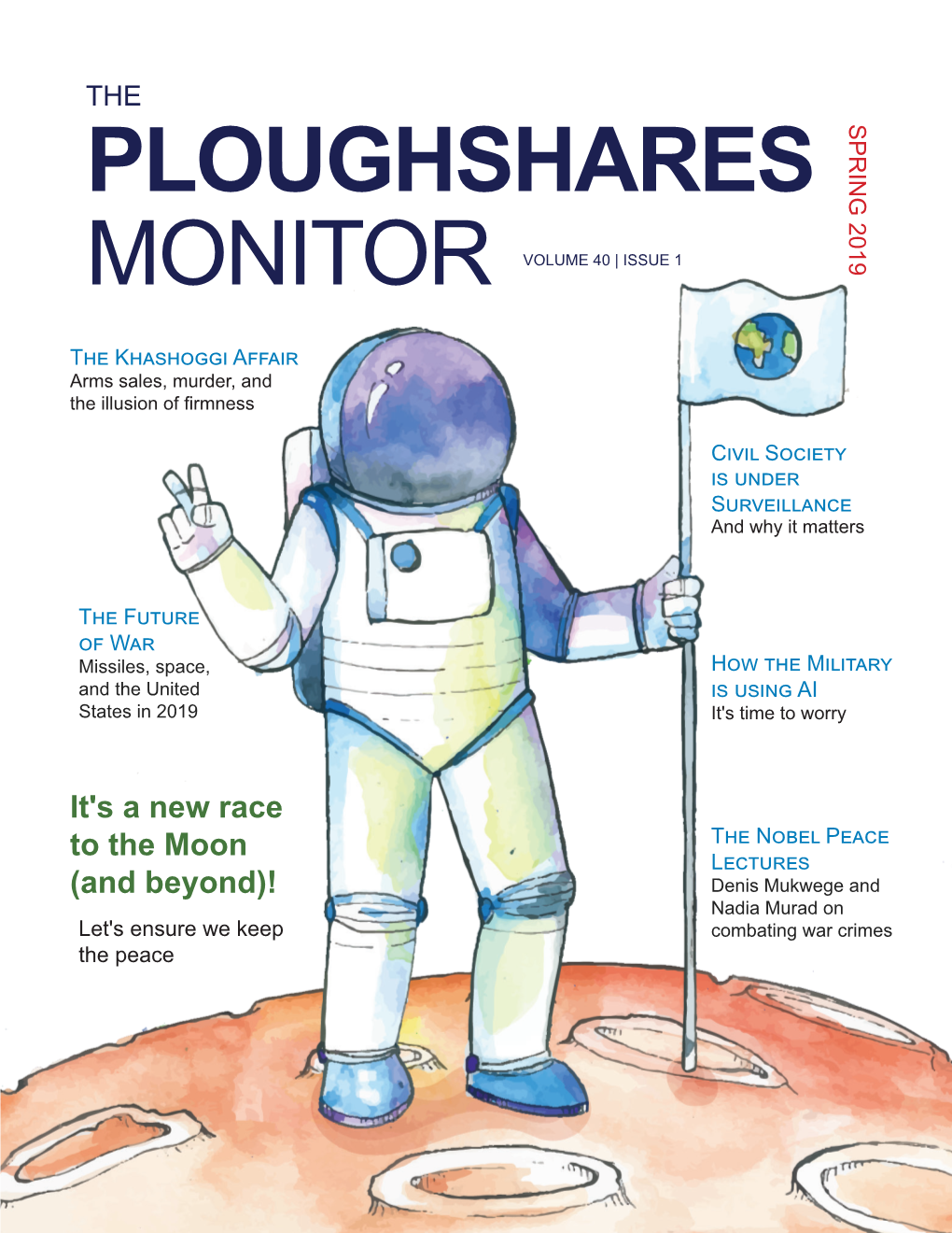 Ploughshares Monitor Volume 40 | Issue 1