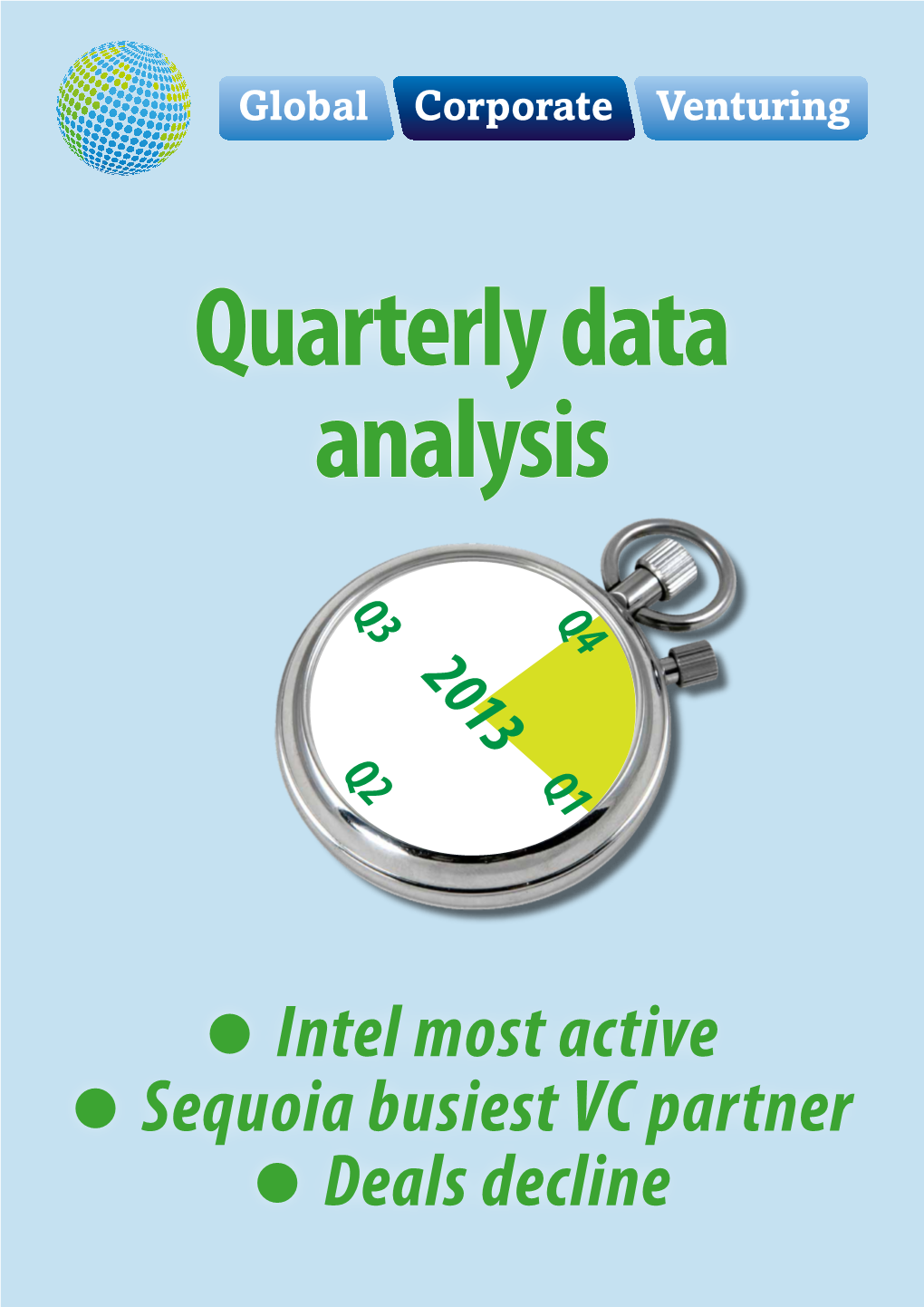 L Intel Most Active L Sequoia Busiest VC Partner L Deals Decline Q3 Q4 2013