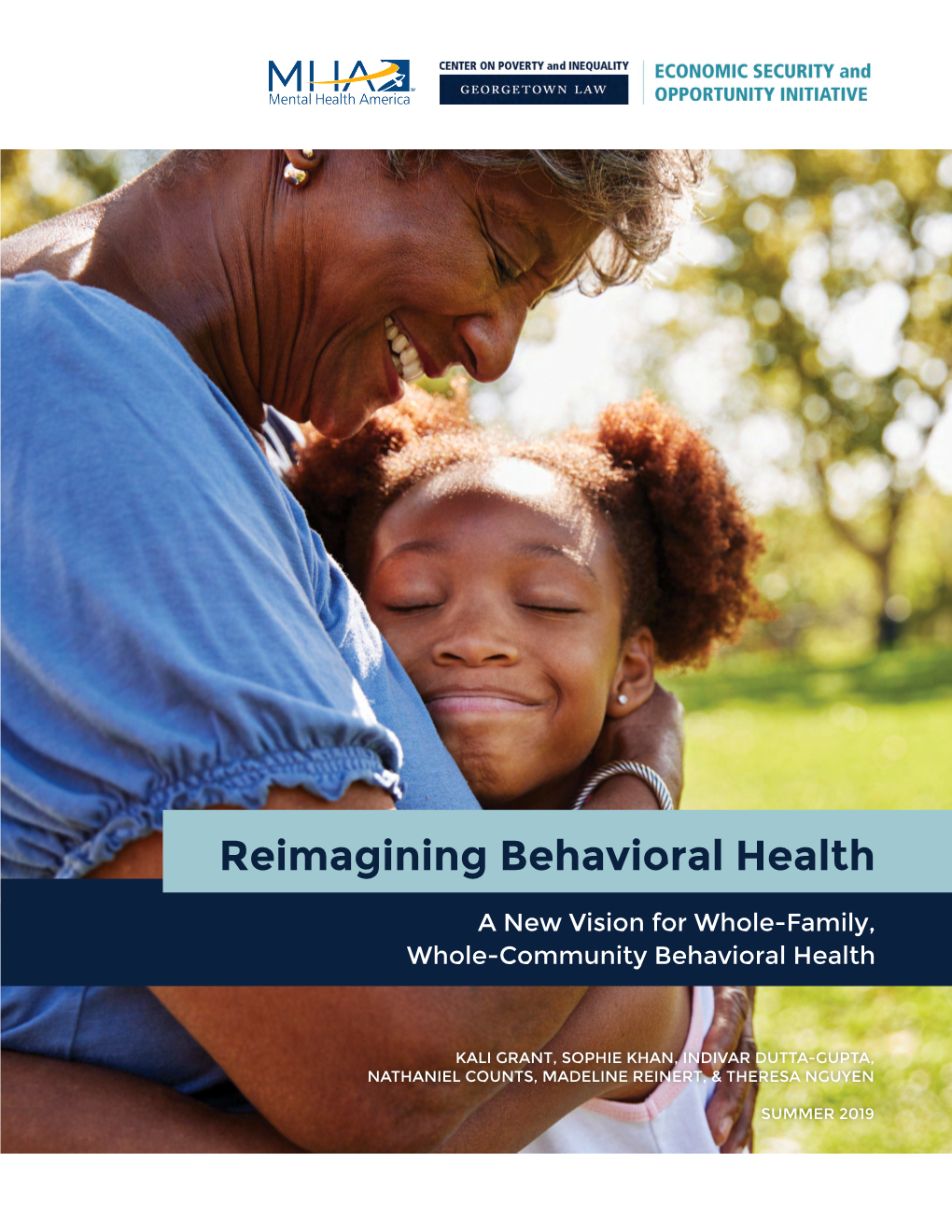 Reimagining Behavioral Health