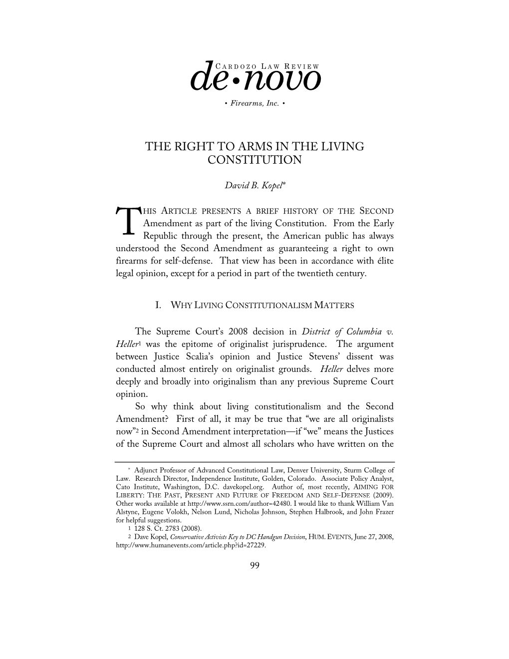 Second-Amendment-In-The-Living-Constitution.Pdf