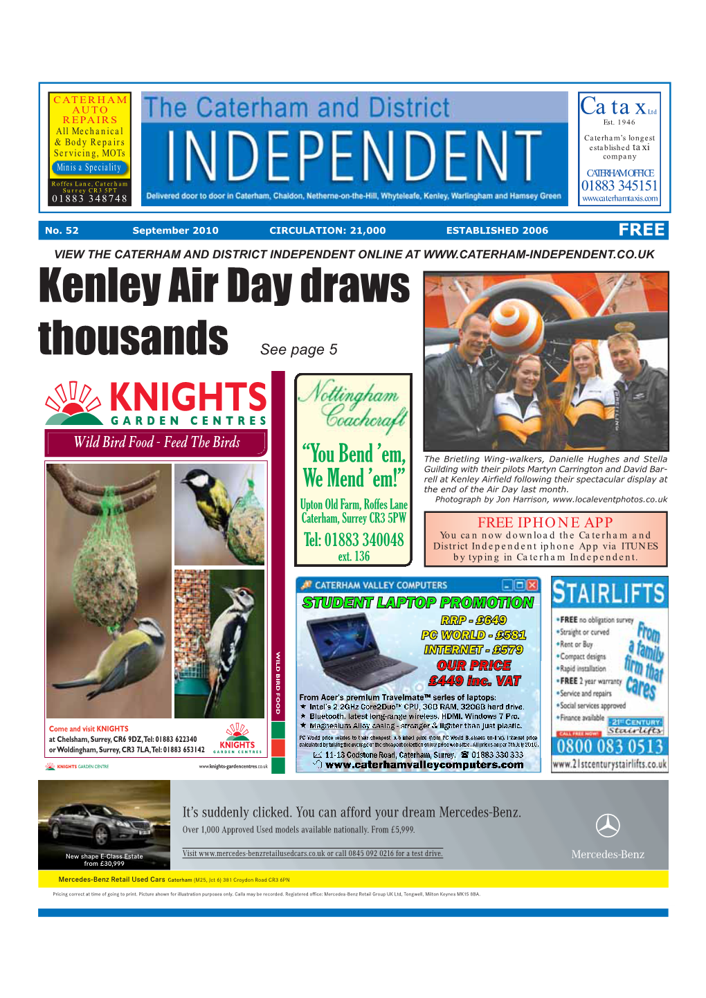 Kenley Air Day Draws Thousands See Page 5