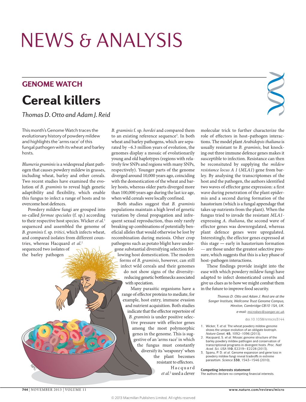 Cereal Killers Thomas D