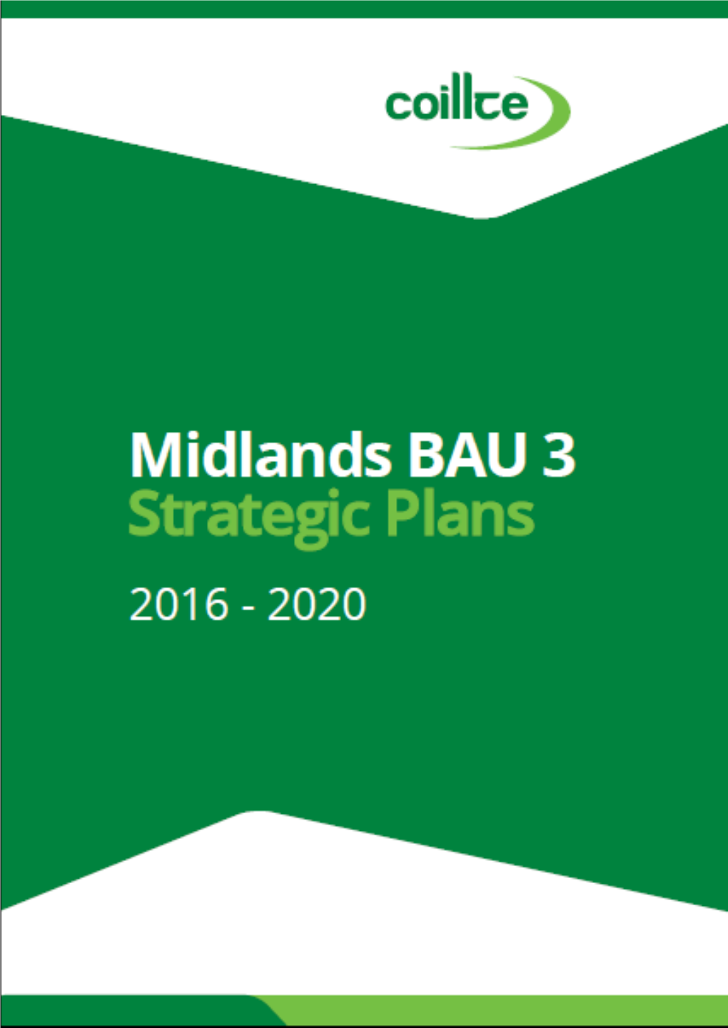 Foreword I Have Great Pleasure in Publishing Coillte’S Midlands Business Area Unit (BAU) Strategic Plan