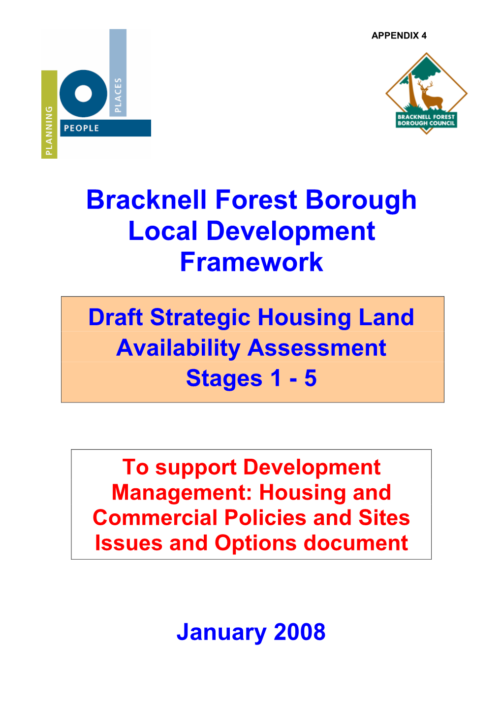 Bracknell Forest Borough Local Development Framework