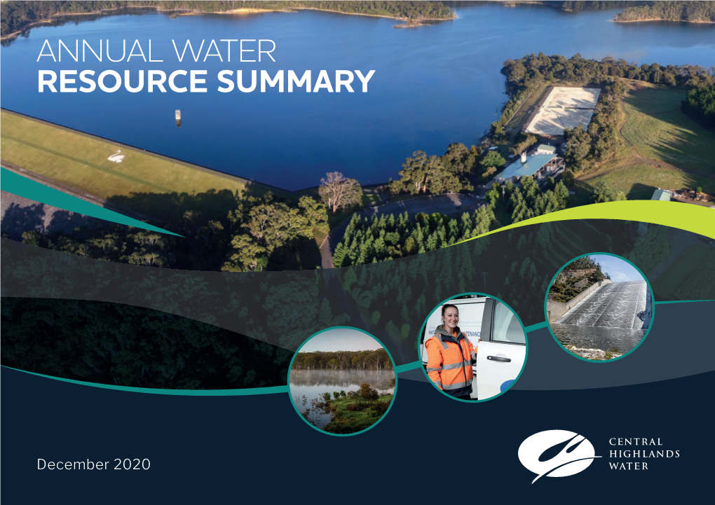 Annual Water Resource Summary