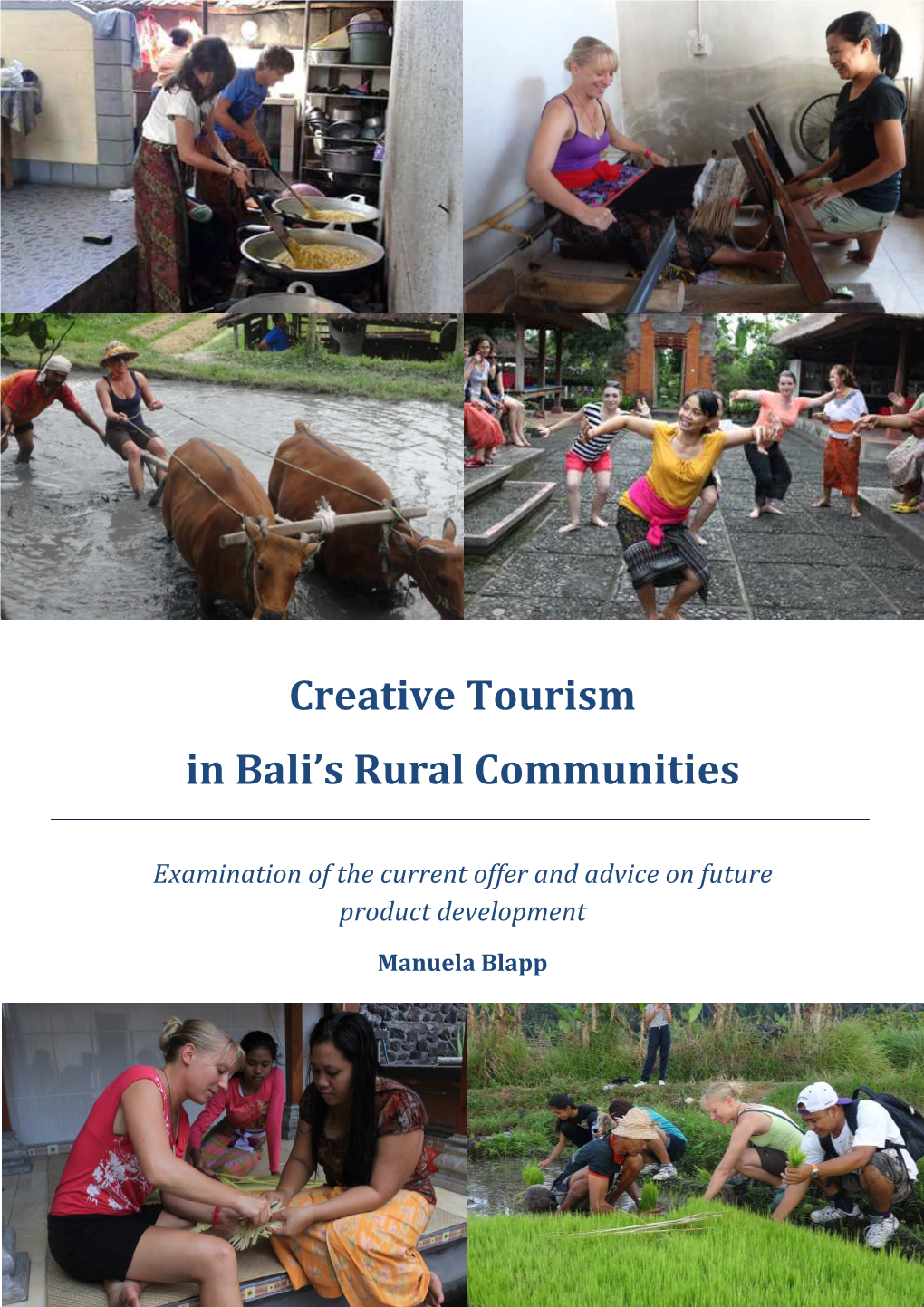 Creative Tourism in Bali's Rural Communities