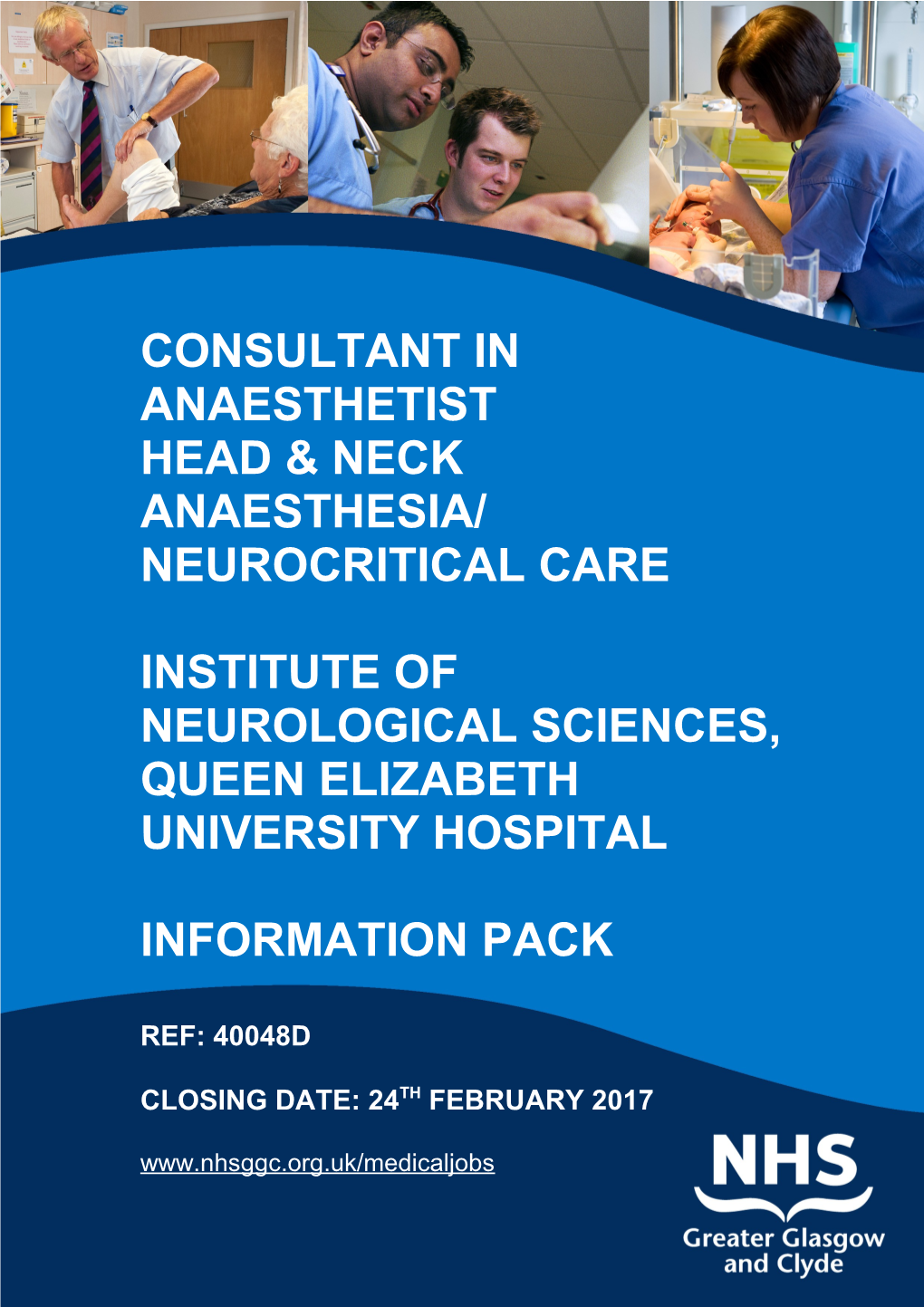 Consultant in Anaesthetist