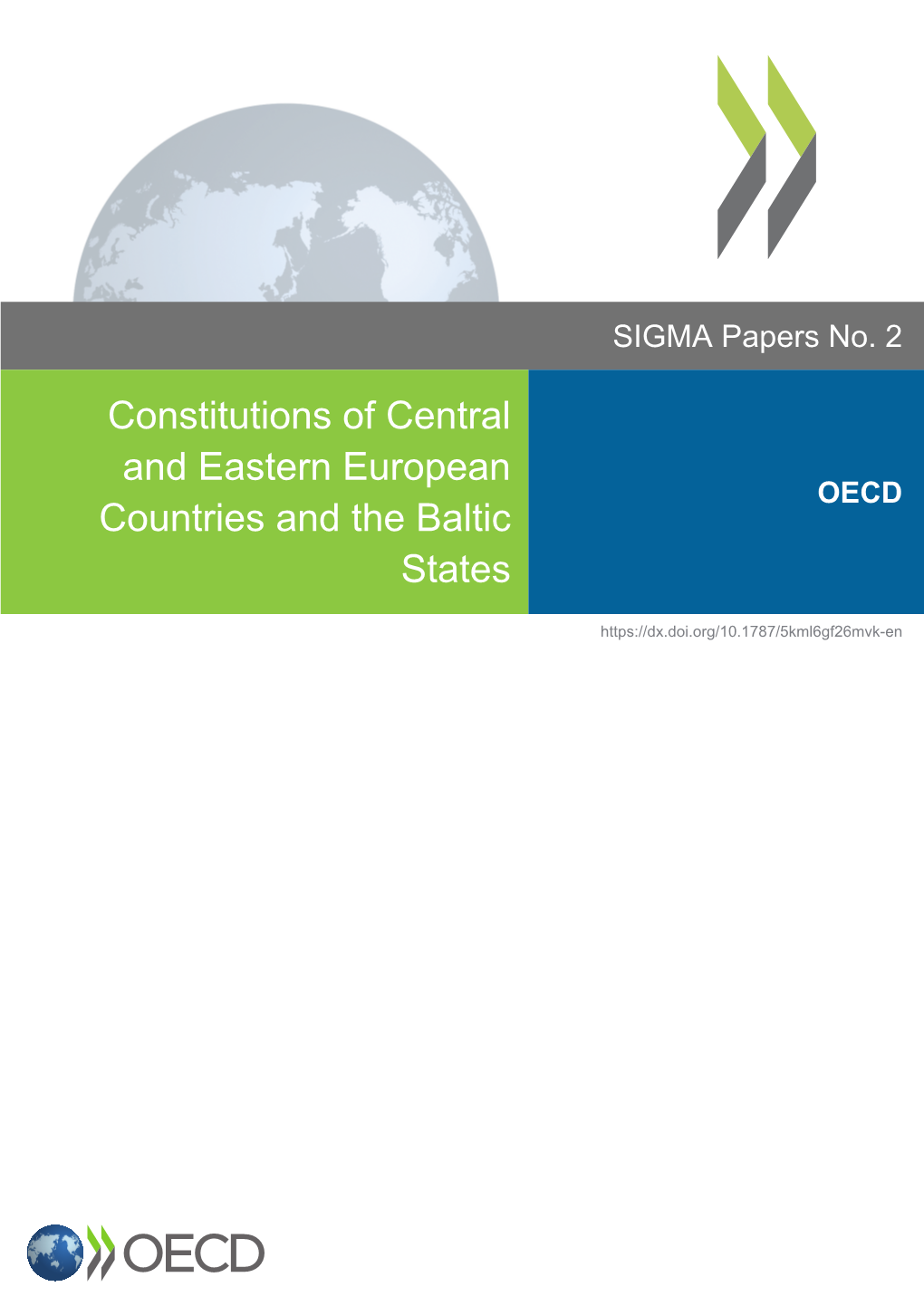 Constitutions of Central and Eastern European Countries and the Baltic States