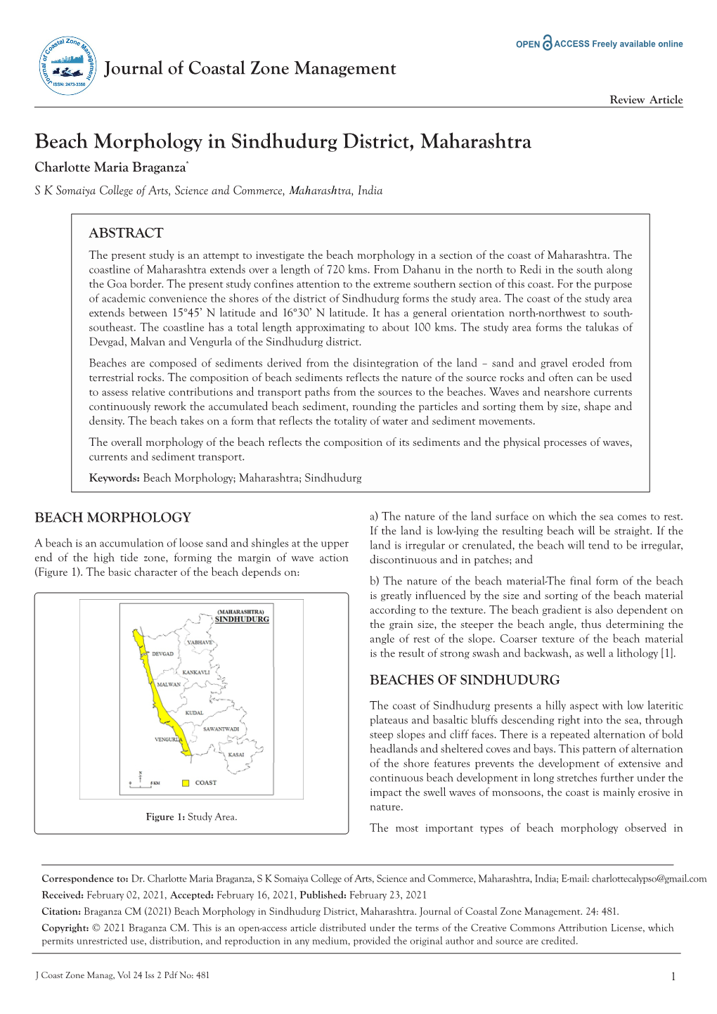 Beach-Morphology-In-Sindhudurg-District-Maharashtra.Pdf