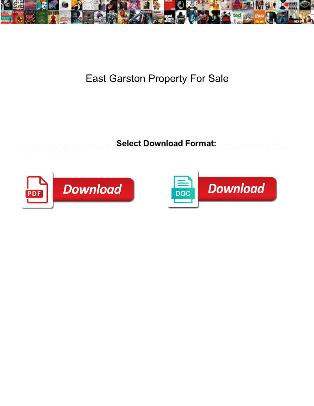 East Garston Property for Sale