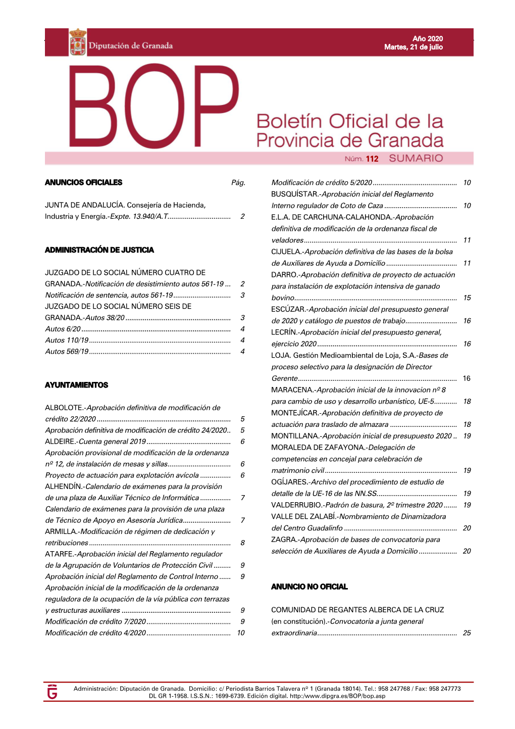 BOP 112, Martes 21 De Julio.20.Qxd