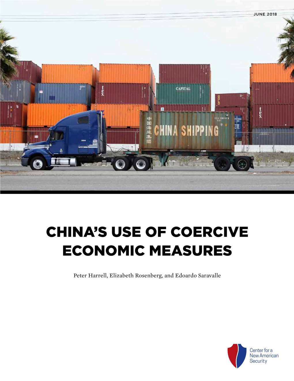 China's Use of Coercive Economic Measures