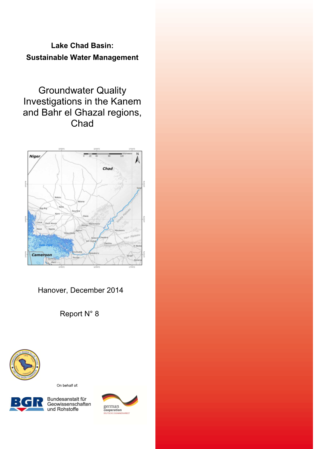 Groundwater Quality Investigations in the Kanem and Bahr El Ghazal Regions, Chad