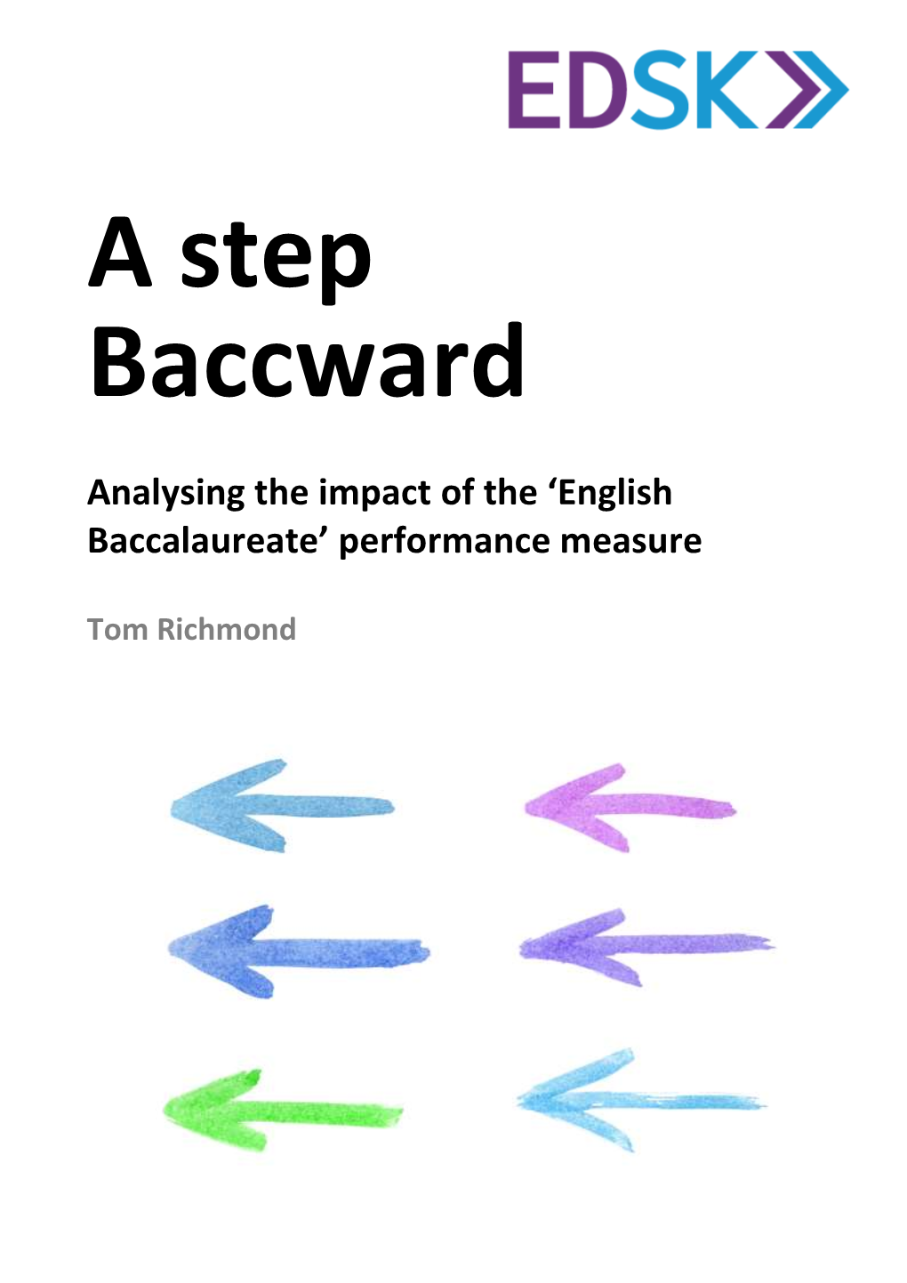 A Step Baccward