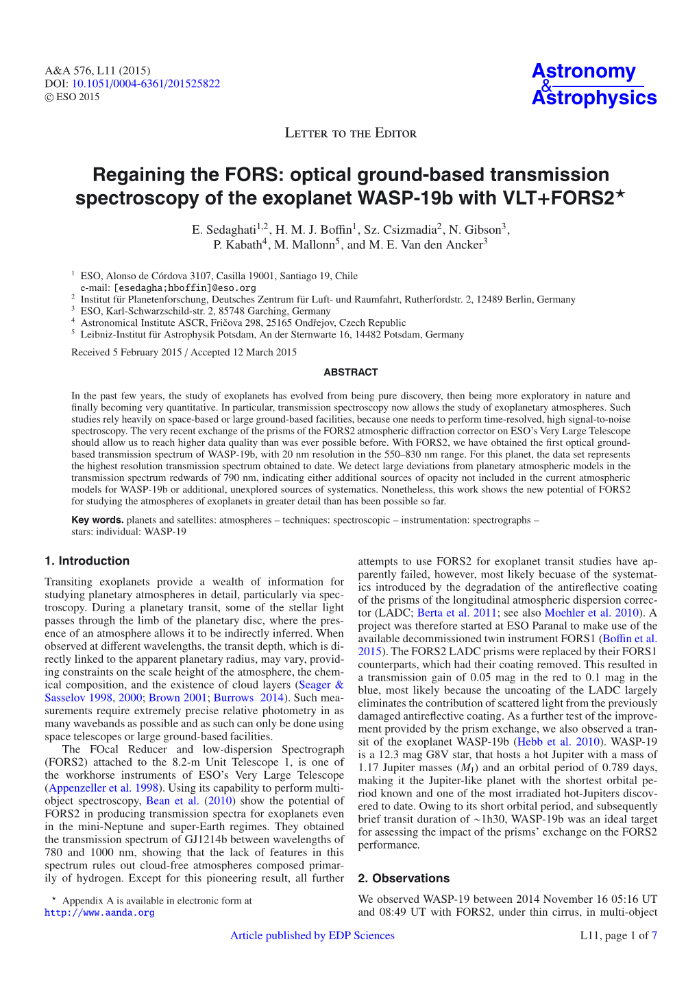 Regaining the FORS: Optical Ground-Based Transmission Spectroscopy of the Exoplanet WASP-19B with VLT+FORS2