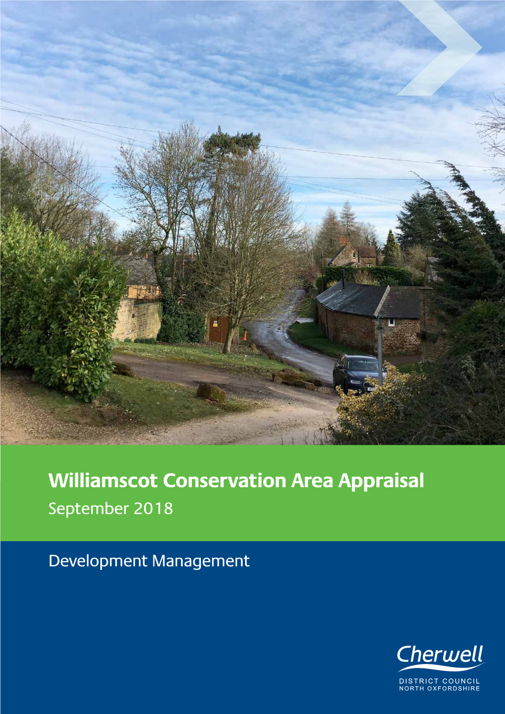 Williamscot Conservation Area Appraisal September 2018