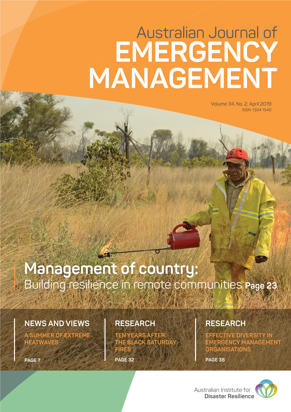 Australian Journal of Emergency Management, Volume 31, Number