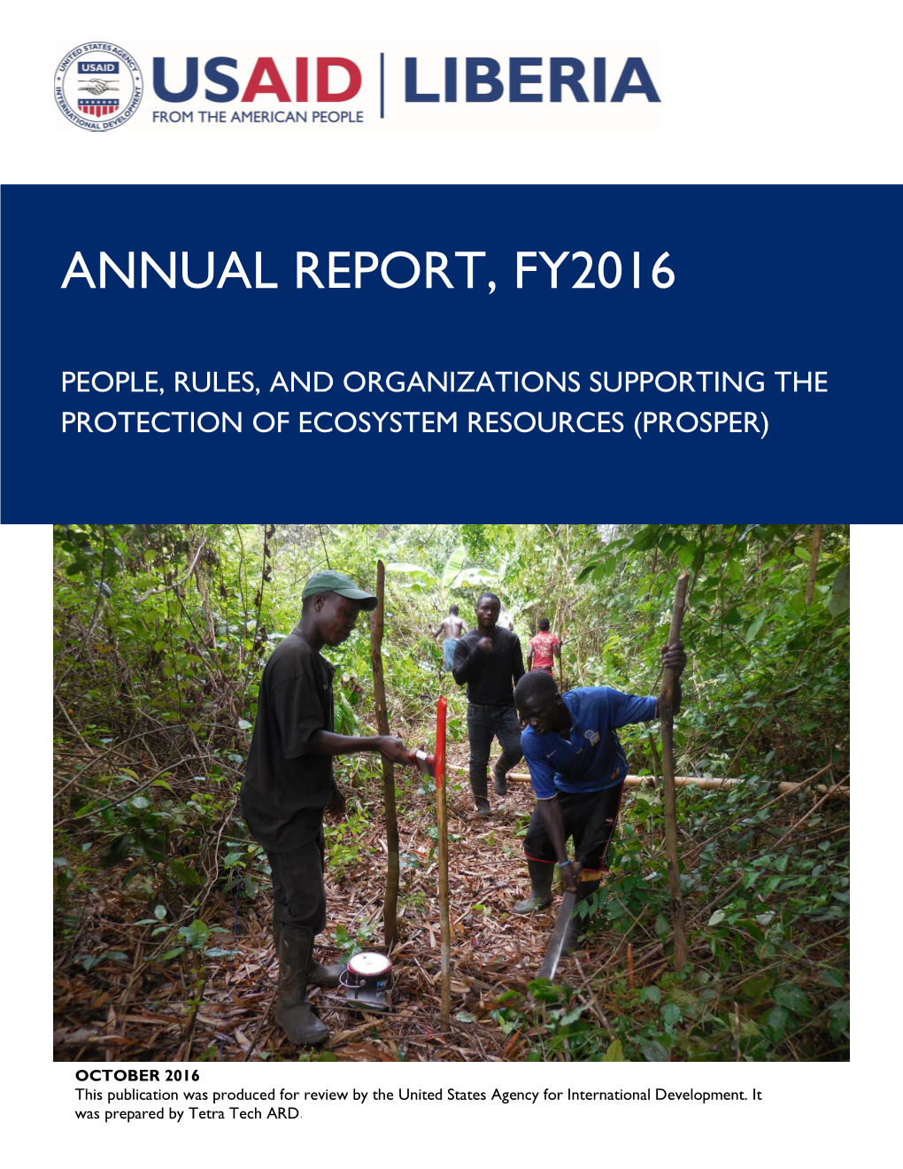 Annual Report, Fy2016