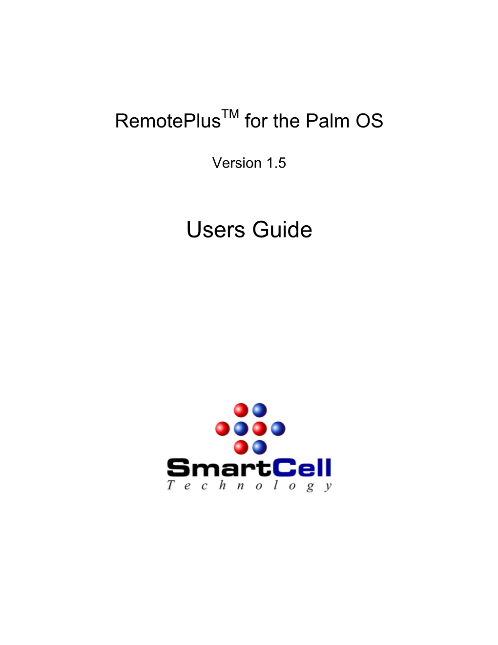 Remoteplus 1.4 Users Guide