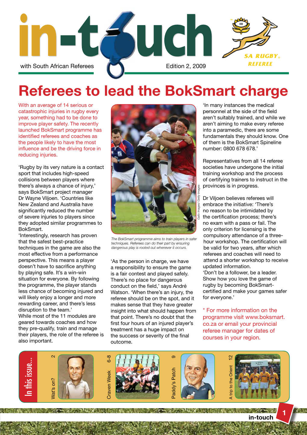 Referees to Lead the Boksmart Charge