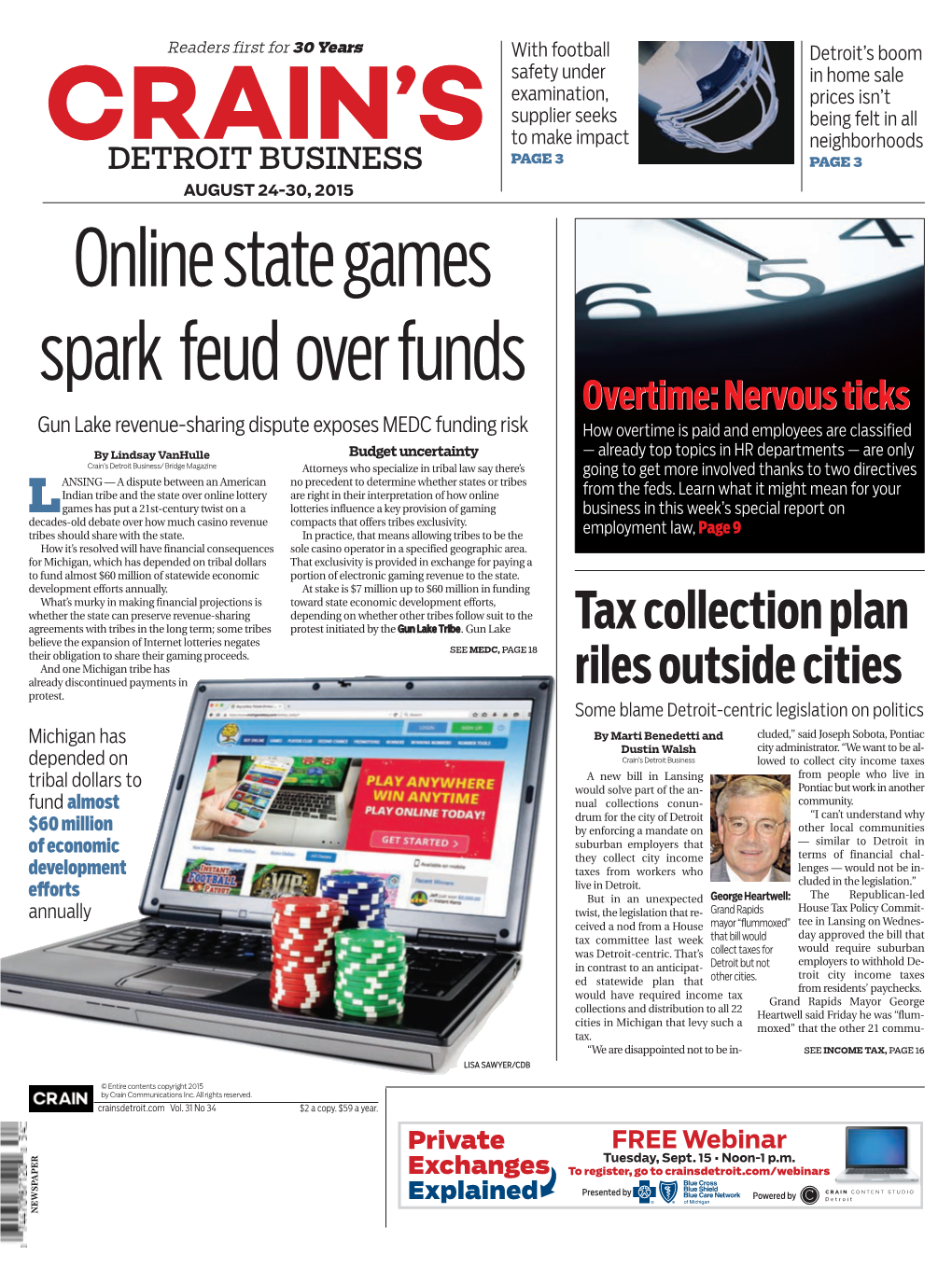 Online State Games Spark Feud Over Funds
