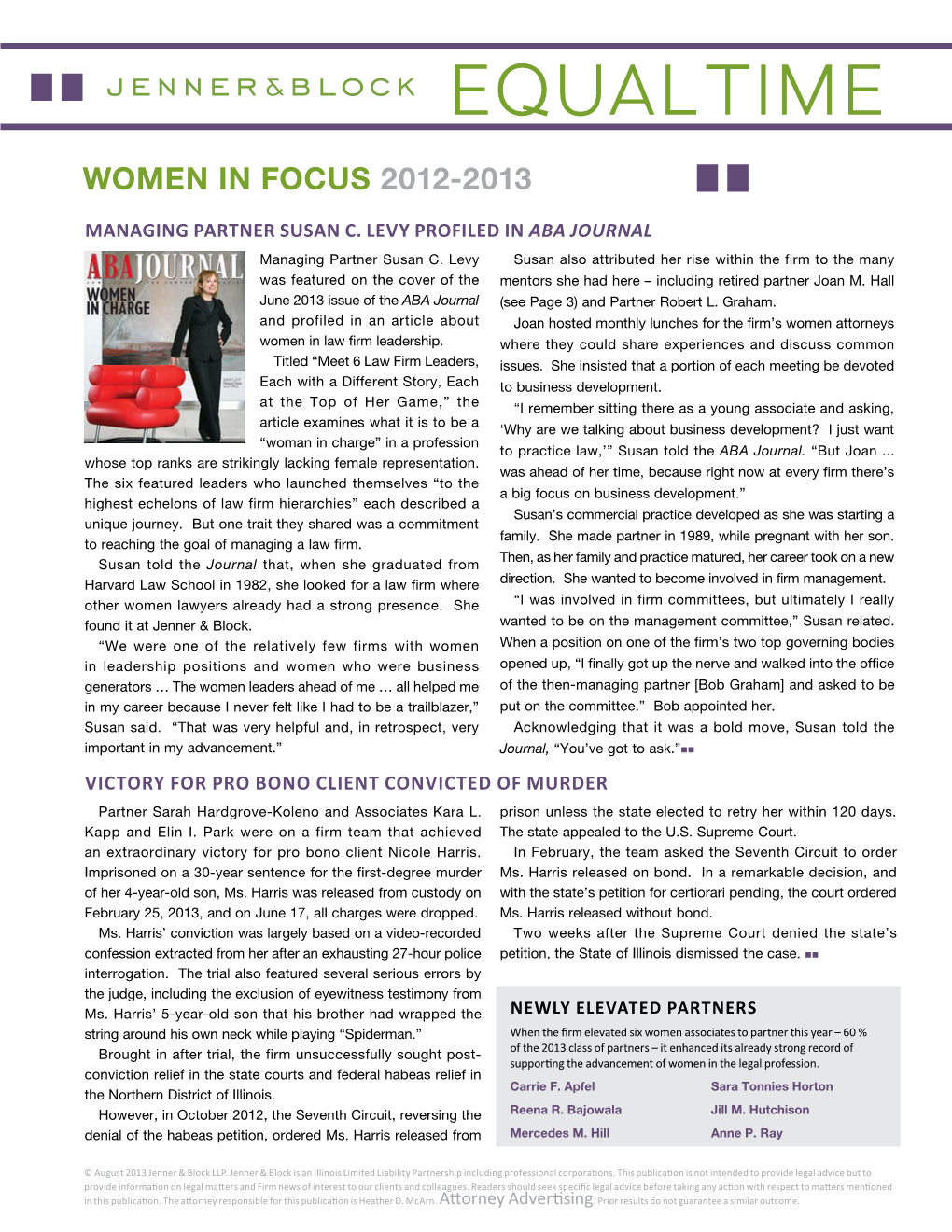 Women in Focus 2012-2013