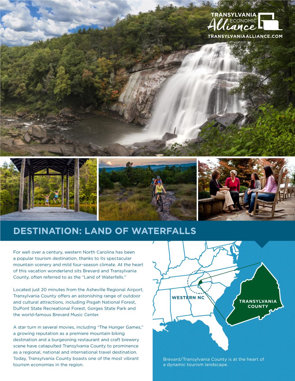 Destination: Land of Waterfalls