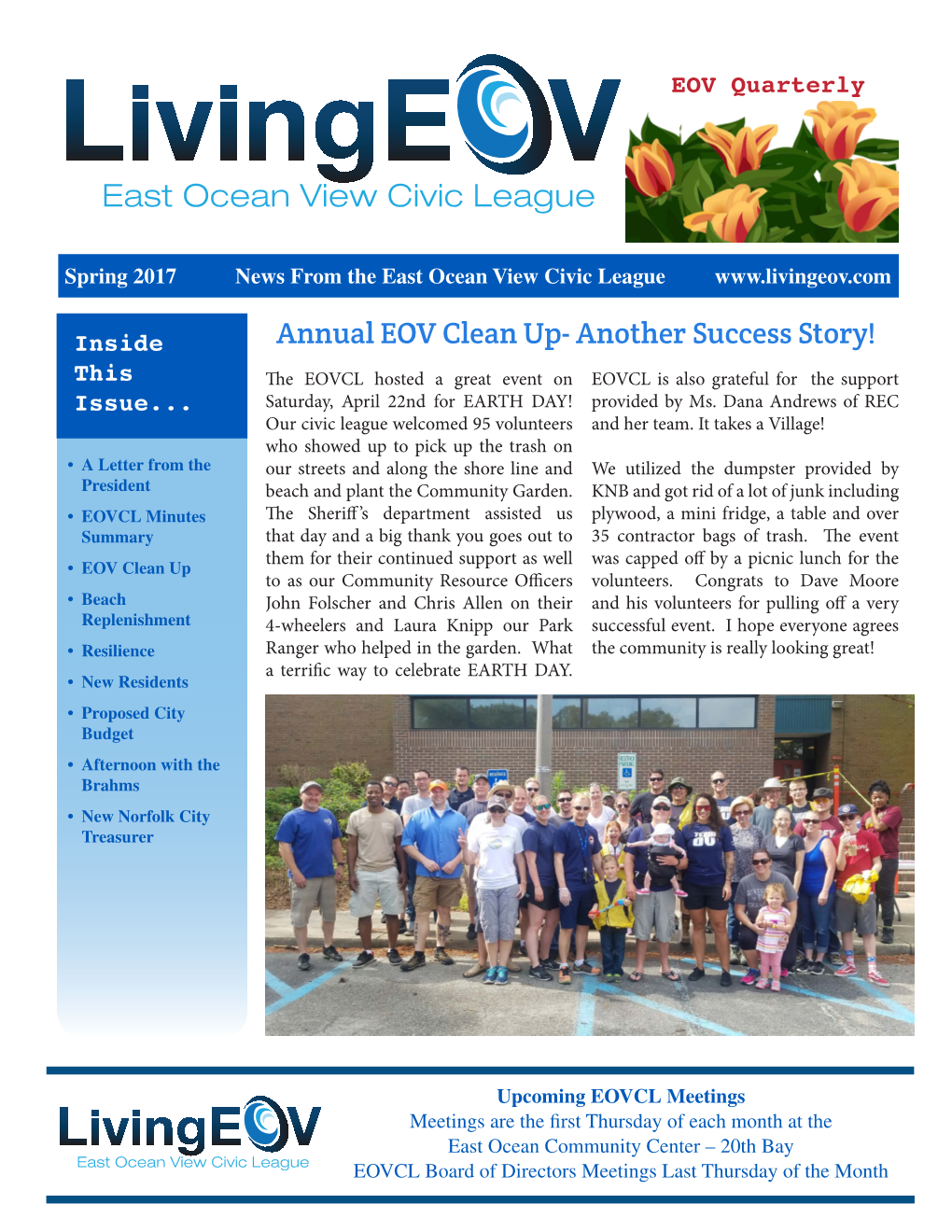 Spring 2017 Newsletter