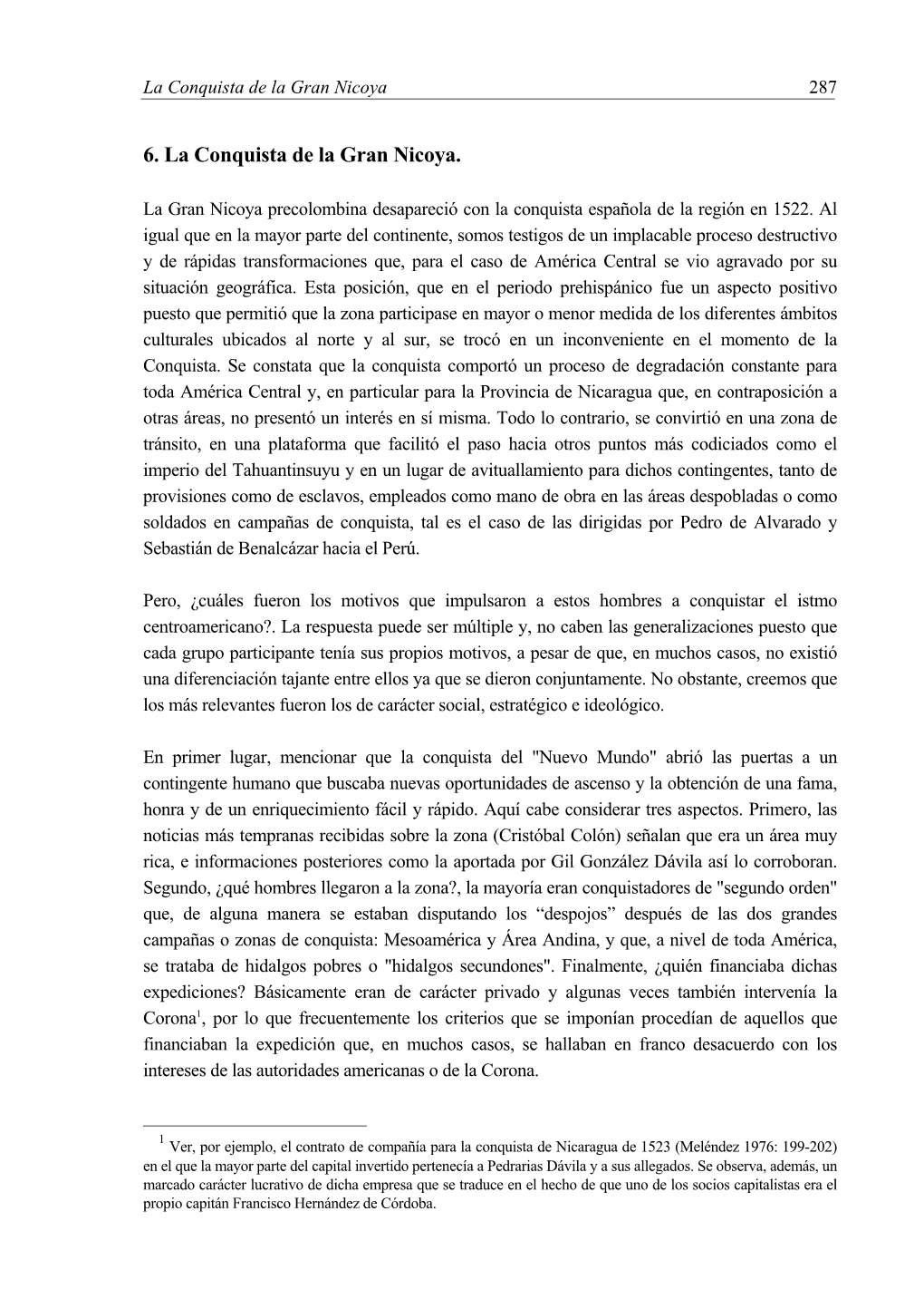 6. La Conquista De La Gran Nicoya