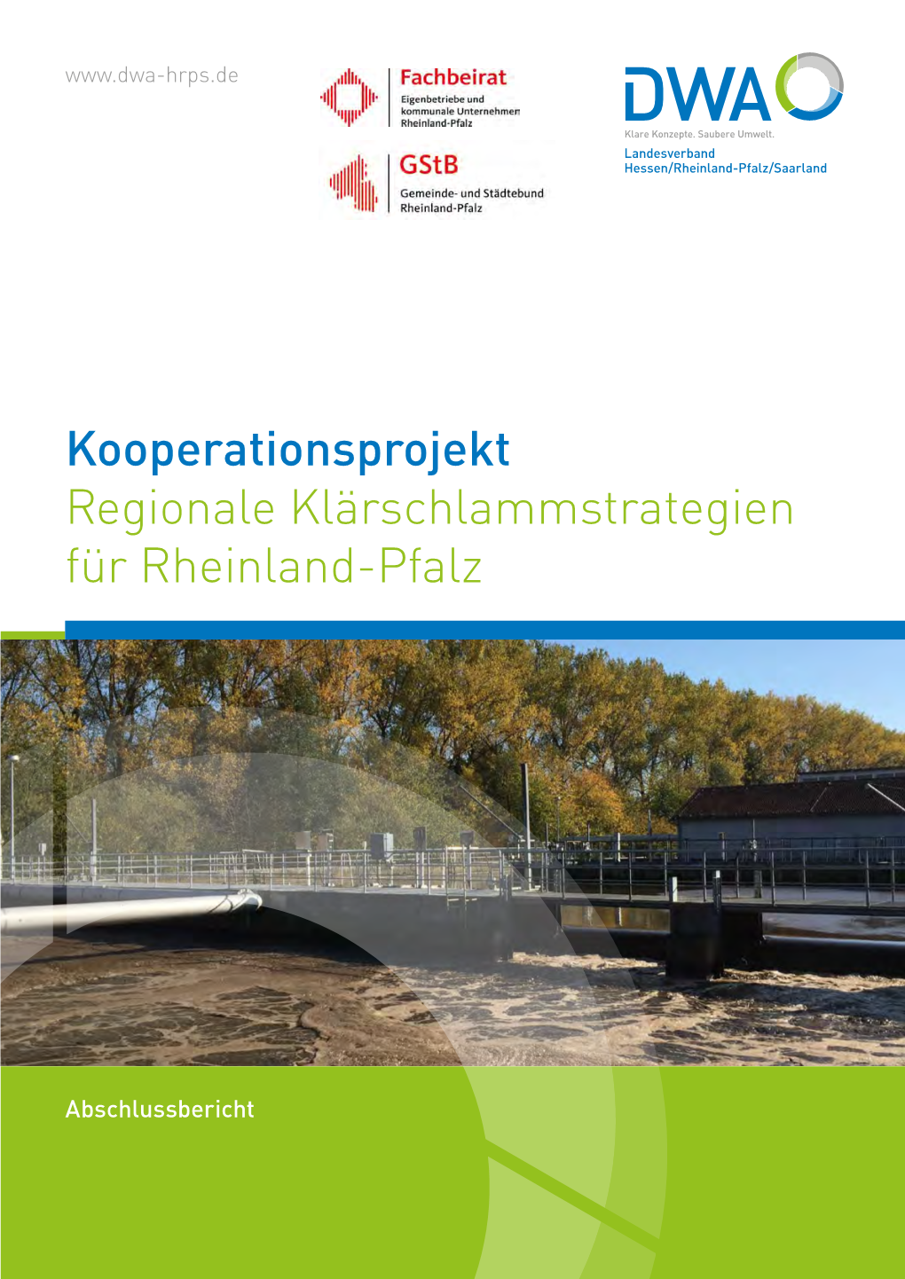 Kooperationsprojekt Regionale Klärschlammstrategien Für Rheinland-Pfalz